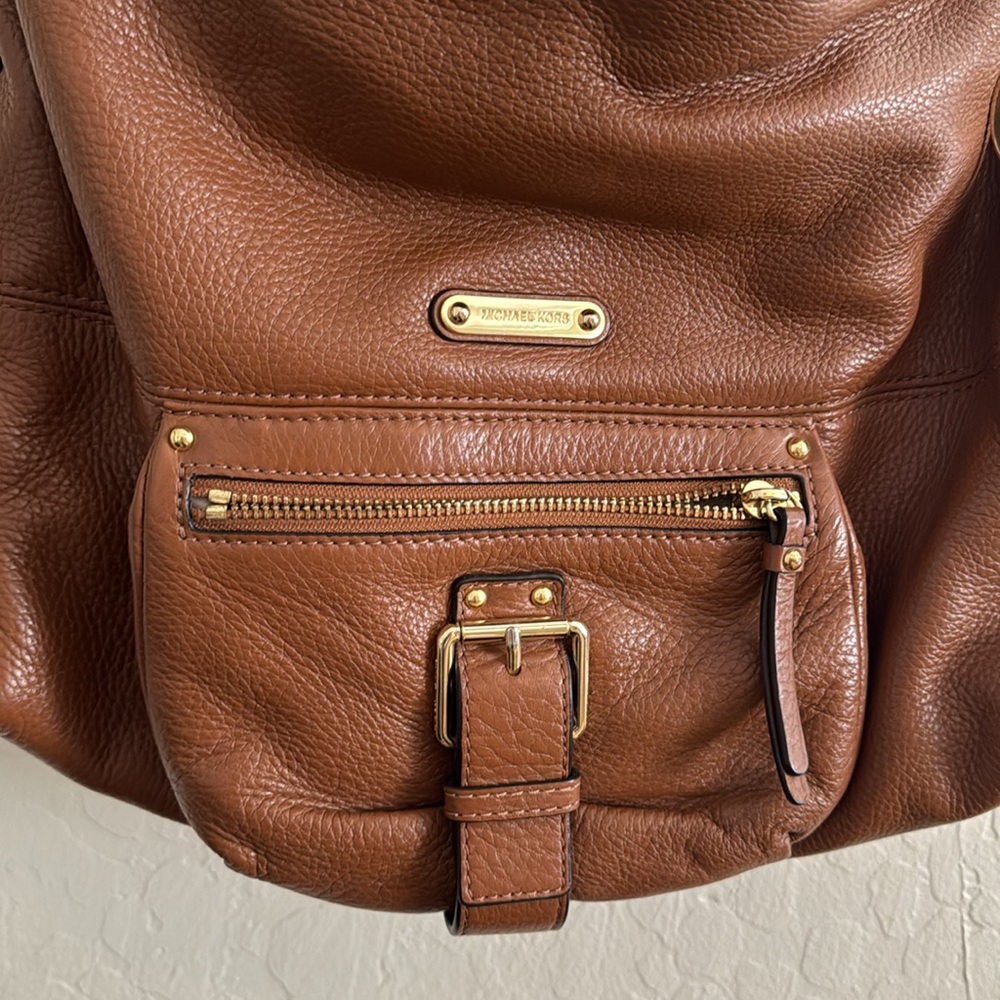 Michael Kors brown leather bag - Picture 2 of 5